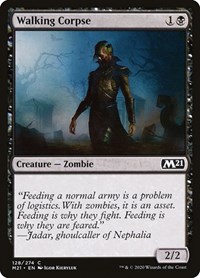 Walking Corpse - Core Set 2021 - NM