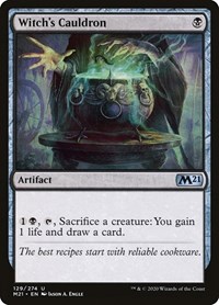 Witch's Cauldron - Core Set 2021 - NM