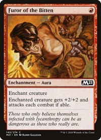 Furor of the Bitten - Core Set 2021 - NM