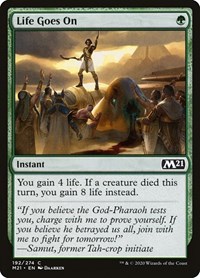 Life Goes On - Core Set 2021 - NM