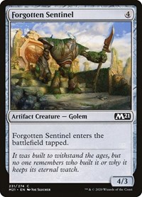 Forgotten Sentinel - Core Set 2021 - NM