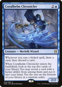 Coralhelm Chronicler - Zendikar Rising - NM