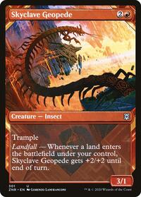 Skyclave Geopede (Showcase) - Zendikar Rising - NM