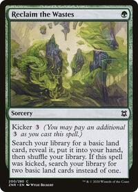Reclaim the Wastes - Zendikar Rising - NM
