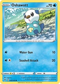Oshawott - SWSH04: Vivid Voltage - NM