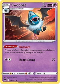 Swoobat - SWSH04: Vivid Voltage - NM