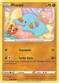 Phanpy - SWSH04: Vivid Voltage - NM