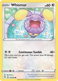 Whismur - SWSH04: Vivid Voltage - NM
