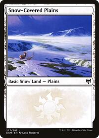 Snow-Covered Plains (277) - Kaldheim - NM