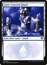Snow-Covered Island (279) - Kaldheim - NM