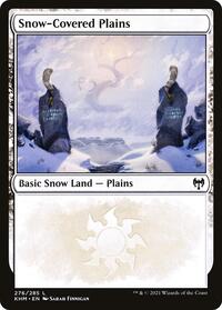 Snow-Covered Plains (276) - Kaldheim - NM