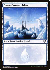 Snow-Covered Island (278) - Kaldheim - NM