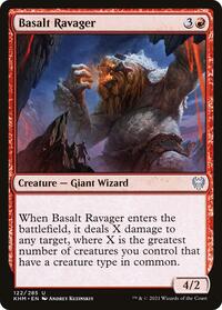 Basalt Ravager - Kaldheim - NM