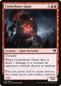 Cinderheart Giant - Kaldheim - NM