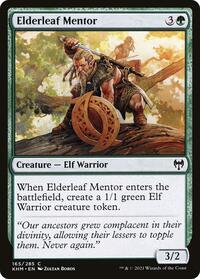 Elderleaf Mentor - Kaldheim - NM