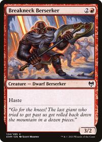 Breakneck Berserker - Kaldheim - NM