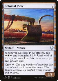 Colossal Plow - Kaldheim - NM