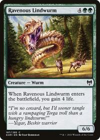 Ravenous Lindwurm - Kaldheim - NM