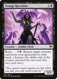 Draugr Recruiter - Kaldheim - NM