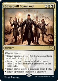 Silverquill Command - Strixhaven: School of Mages - NM
