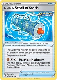 Rapid Strike Scroll of Swirls - SWSH05: Battle Styles - NM
