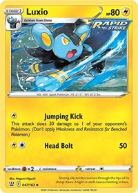 Luxio - SWSH05: Battle Styles - NM