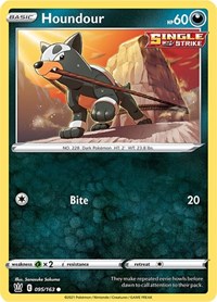 Houndour - SWSH05: Battle Styles - NM