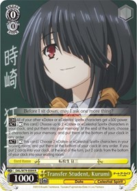 Transfer Student, Kurumi - Date A Live - NM