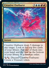 Creative Outburst - Strixhaven: School of Mages - NM