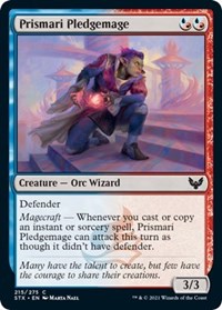 Prismari Pledgemage - Strixhaven: School of Mages - NM