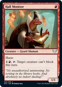 Hall Monitor - Strixhaven: School of Mages - NM