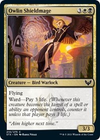 Owlin Shieldmage - Strixhaven: School of Mages - NM