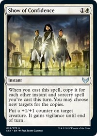 Show of Confidence - Strixhaven: School of Mages - NM