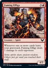 Fuming Effigy - Strixhaven: School of Mages - NM