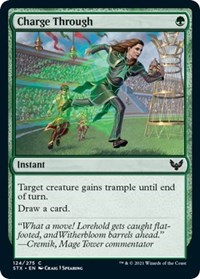 Charge Through - Strixhaven: School of Mages - NM