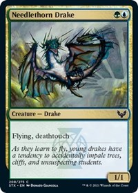Needlethorn Drake - Strixhaven: School of Mages - NM