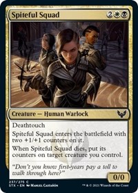 Spiteful Squad - Strixhaven: School of Mages - NM