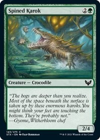Spined Karok - Strixhaven: School of Mages - NM