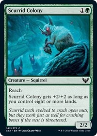 Scurrid Colony - Strixhaven: School of Mages - NM