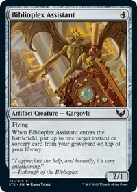 Biblioplex Assistant - Strixhaven: School of Mages - NM