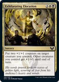 Exhilarating Elocution - Strixhaven: School of Mages - NM