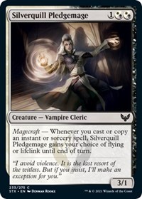 Silverquill Pledgemage - Strixhaven: School of Mages - NM