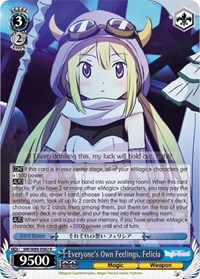 Everyone's Own Feelings, Felicia - Magia Record: ANIME - NM
