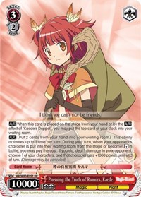 Pursuing the Truth of Rumors, Kaede - Magia Record: ANIME - NM