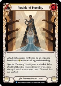 Parable of Humility - Monarch - NM Unlimited