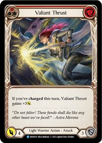 Valiant Thrust (Red) - Monarch - NM Unlimited