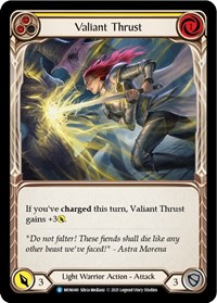 Valiant Thrust (Yellow) - Monarch - NM Unlimited