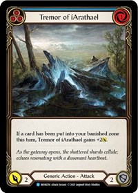 Tremor of iArathael (Blue) - Monarch - NM Unlimited