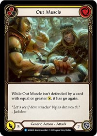 Out Muscle (Yellow) - Monarch - NM Unlimited