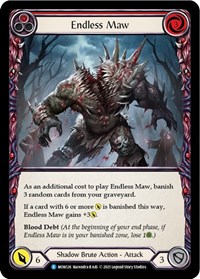 Endless Maw (Red) - Monarch - NM Unlimited